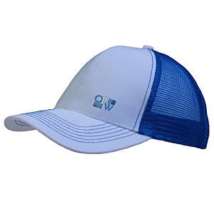 Classic Trucker Cotton Cap - Embroidered Main Image