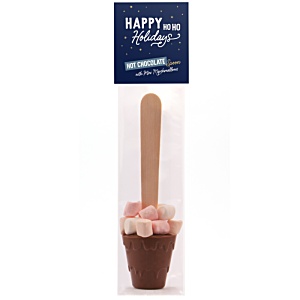 Hot Chocolate Spoon with Mini Mallows Main Image