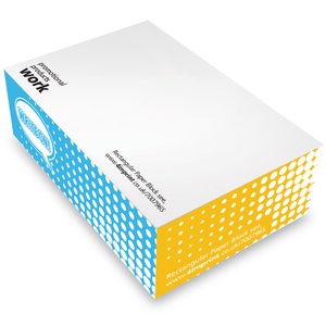 DISC Rectangular Paper Block - 380 Sheets - Full Colour Sides Main Image