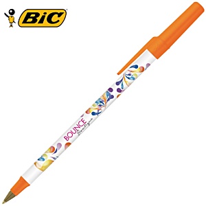 BIC® Round Stic Pen - Full Colour - Solid Trim Main Image