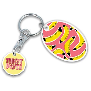 Trolley Mate Keyring - Oval - 3 Day Main Image