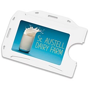 Recycled ID Card Holder - White Main Image