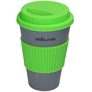 DISC Bamboo Coffee Take-Away Cup - Grey Main Image