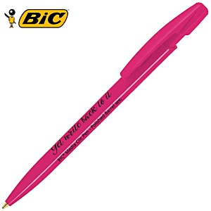 DISC BIC® Media Clic Pen - Polished Barrel - Printed Main Image