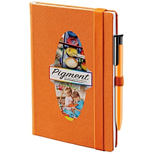 Denim Colour Notebook & Absolute Pen Main Image