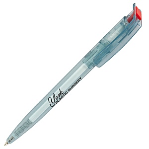 Litani Recycled Bottle Pen - Clear Main Image