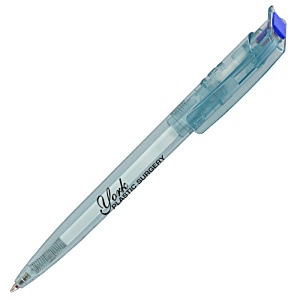 Litani Recycled Bottle Pen - Clear - 2 Day Main Image