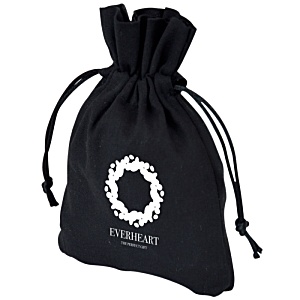 Cotton Drawstring Pouch - Printed Main Image