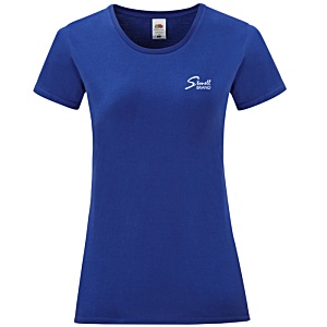 Fruit of the Loom Women's Iconic T-Shirt - Colours Main Image