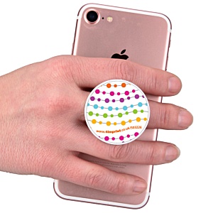 Flip Grip Phone Holder - Glossy Domed Sticker Main Image