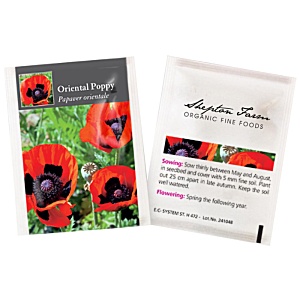 Promotional Seed Packets - Poppy Main Image