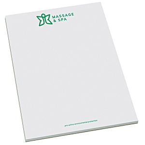 A4 50 Sheet Recycled Notepad - Printed Main Image