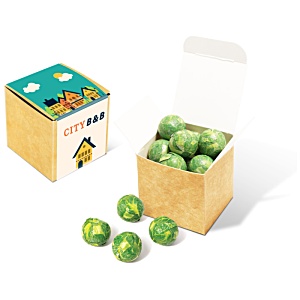 DISC Kraft Cube - Chocolate Sprouts Main Image