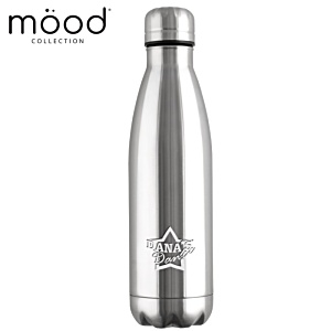 Mood Vacuum Insulated Bottle - Stainless Steel - Engraved Main Image