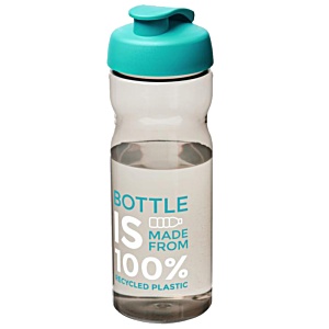 Eco Base Sports Bottle - Charcoal - Flip Lid Main Image