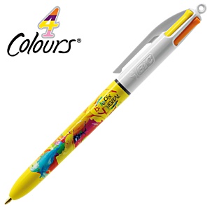 BIC® 4 Colours Sun Inks Pen - Digital Wrap Main Image
