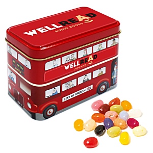 DISC London Bus Tin - Gourmet Jelly Beans Main Image
