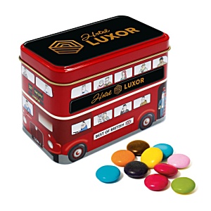 DISC London Bus Tin - Beanies Main Image