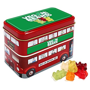 DISC London Bus Tin - Vegan Bears Main Image