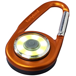 DISC Eye COB Carabiner Keyring Torch Main Image