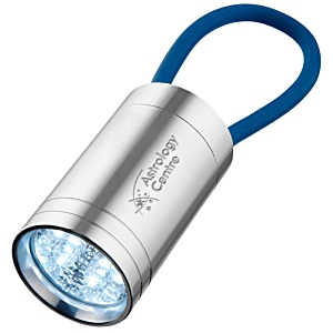 DISC Vela LED Torch with Glow Strap - Engraved Main Image