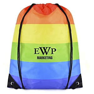 Rainbow Drawstring Bag Main Image