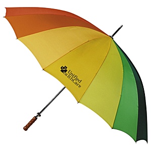 Rainbow Golf Umbrella Main Image