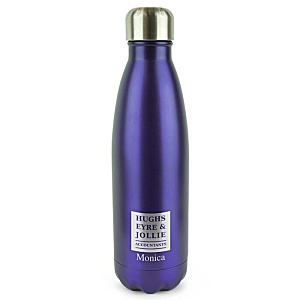 Ashford Metallic Vacuum Insulated Bottle - Engraved Logo & Name Main Image