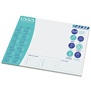 A3 50 Sheet Deskpad - Healthy at Work Design Main Image