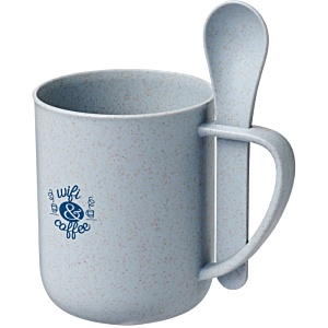 SUSP Wheat Straw Mug with Spoon Main Image