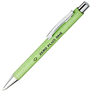 DISC Tual Wheat Straw Pen - Blue Ink Main Image