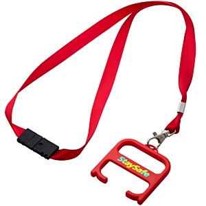 DISC Hygiene Handle with Lanyard - Full Colour Main Image