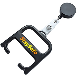 DISC Hygiene Handle with Roller Clip - Full Colour Main Image