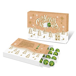 A5 Eco Advent Calendar - Chocolate Sprouts Main Image