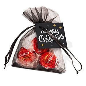 DISC Organza Bag - Lindt Chocolate Balls Main Image