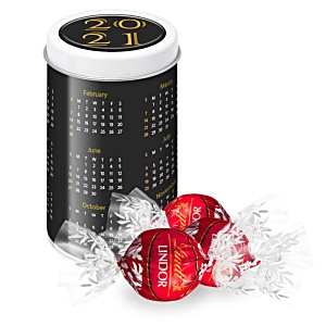 DISC Christmas Snack Tin - Lindt Chocolate Balls Main Image
