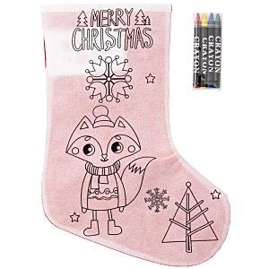 Colour in Christmas Stocking Main Image