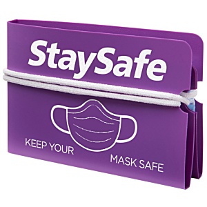 DISC Madden Fold-Up Face Mask Wallet - Printed Main Image