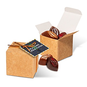 Kraft Cube - Cocoa Bean Truffles Main Image