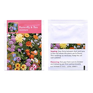 Promotional Seed Packets - Butterfly & Bee Main Image