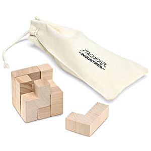 Wooden Cube Puzzle Main Image