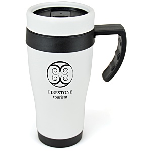 Oregon Blanc Vacuum Insulated Travel Mug - Printed Main Image