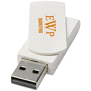 DISC 16gb Rotate Wheat Straw USB Flashdrive Main Image