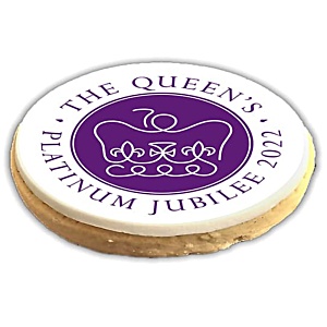 DISC Platinum Jubilee Shortbread Biscuit Main Image