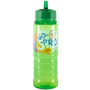 Lottie 750ml Sports Bottle with Straw - Digital Wrap Main Image