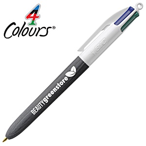 BIC® 4 Colours Wood-Look Pen Main Image