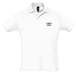 SOL's Summer Polo - White - Printed Main Image