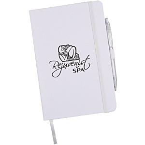 Honua Recycled Paper Notebook with RPET Cover & Pen Main Image