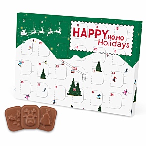 SUSP SEASONAL Mini Advent Calendar - Milk Chocolate Main Image