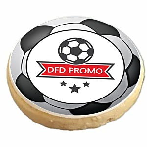 Football Shortbread Biscuit Main Image